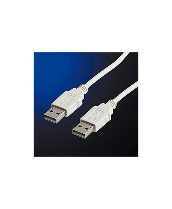 Value Cable USB-A 2.0 Male to USB-A 2.0 Male 2m White 11.99.8919