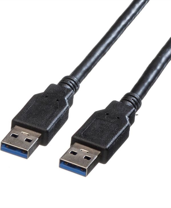 Roline Cable USB-A 3.0 Male to USB-A 3.0 Male 1.8m Black 11.02.8970