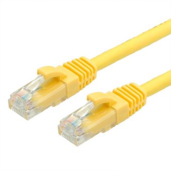 Value UTP Cable Cat.6A 1m Yellow 21.99.1431