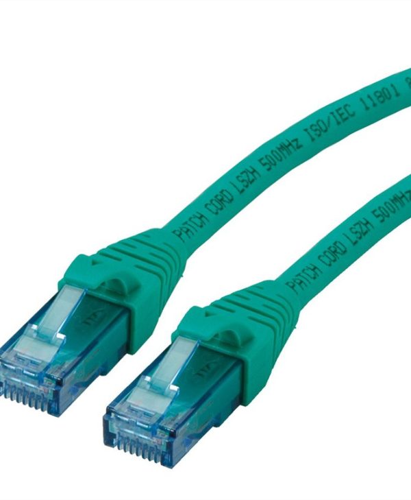 Roline UTP Cable Cat.6A Component Level LSOH 10m Green 21.15.1447