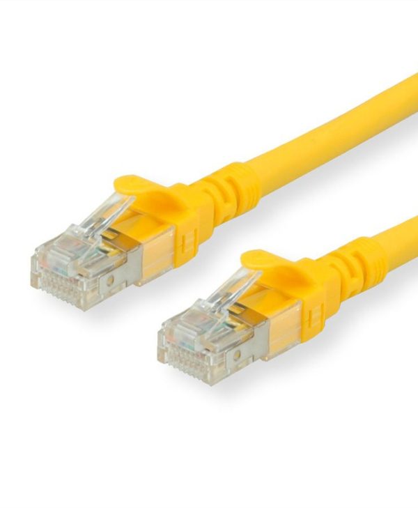 Roline UTP Cable Cat.6A Component Level LSOH 15m Yellow 21.15.1438