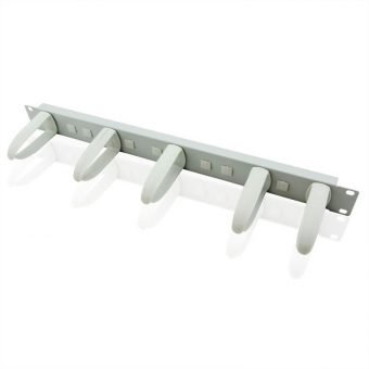 Value 19" Cable Management 5 Hooks Grey 26.99.0345