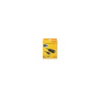Delock Repeater Cable USB-A 2.0 Male to USB-A 2.0 Female 15m Black 82689
