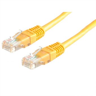 Value UTP Cable Cat.6 1.5m Yellow 21.99.0952