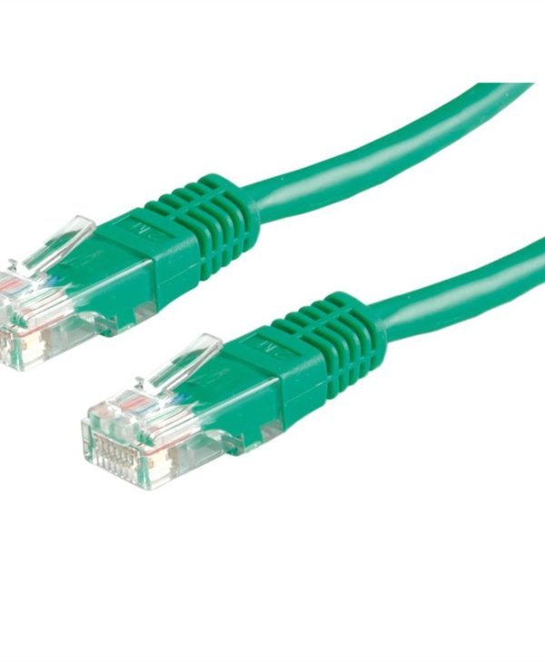 Value UTP Cable Cat.6 1.5m Green 21.99.0953