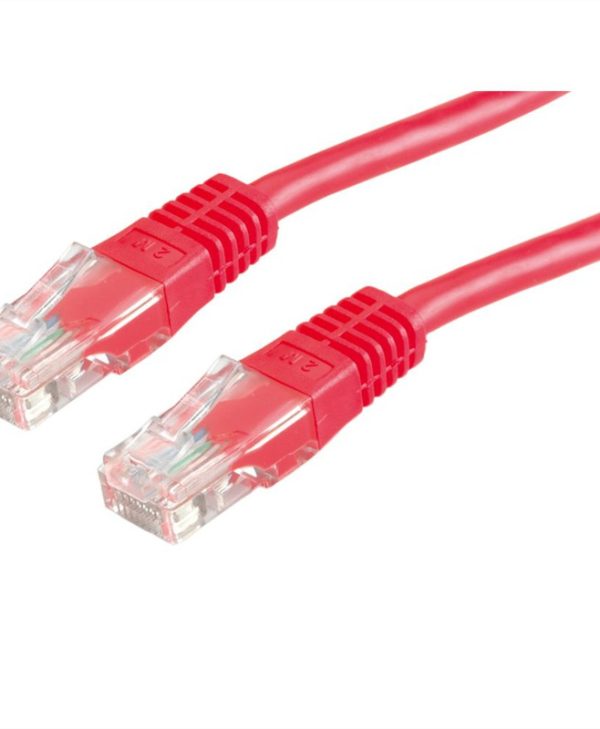 Value UTP Cable Cat.6 1.5m Red 21.99.0951