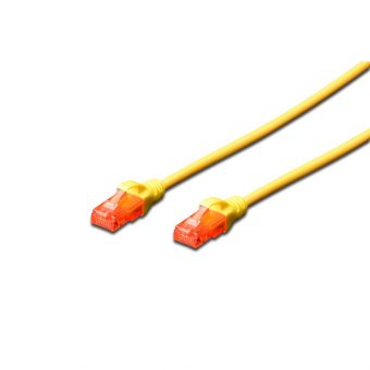 Digitus UTP Patch Cable Cat.6 LSZH 0.25m Yellow DK-1617-0025/Y