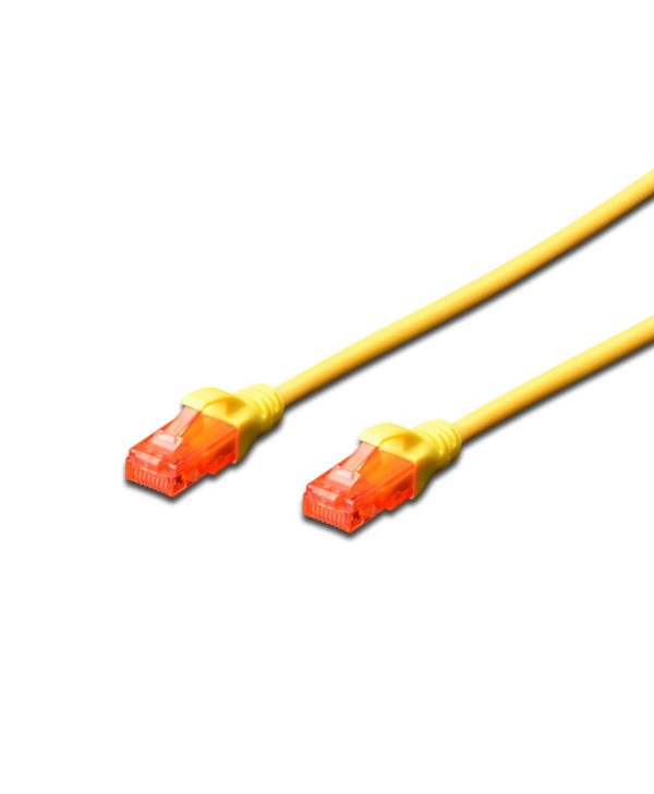 Digitus UTP Patch Cable Cat.6 LSZH 0.25m Yellow DK-1617-0025/Y