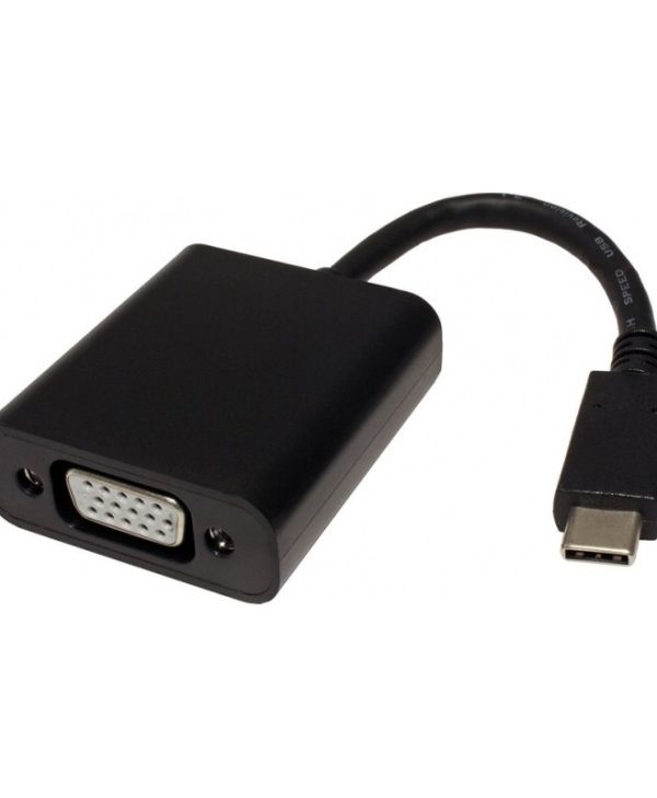 Value Adapter USB 3.1 Type-C Male to VGA Female Silver 12.99.3200-10