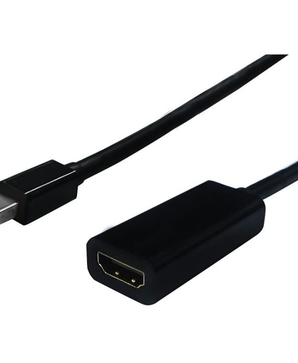 OEM Adapter Mini Displayport Male to HDMI Female Black S3207-10
