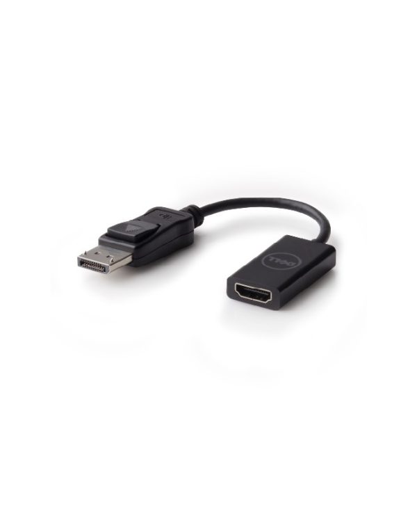 Dell Adapter Displayport Male to HDMI 2.0 Female Black 492-BBXU