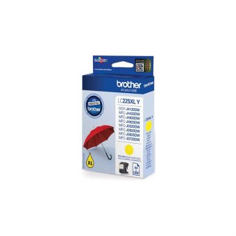 Brother Ink Cartridge Yellow 1.2K Pgs LC225XLY