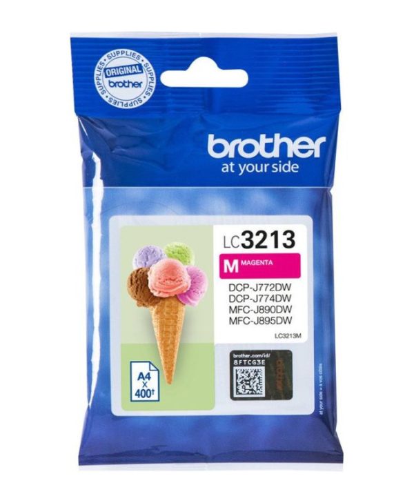 Brother Ink Cartridge Magenta 400 Pgs LC3213M