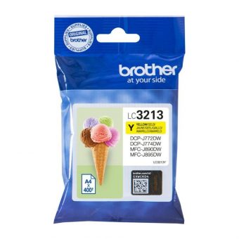 Brother Ink Cartridge Yellow 400 Pgs LC3213Y