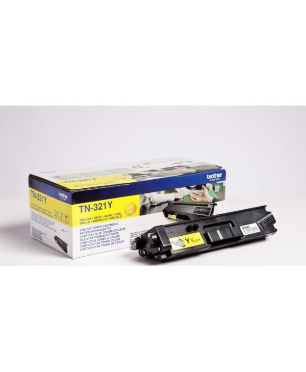 Brother Toner Cartridge Yellow 1.5K Pgs TN-321Y