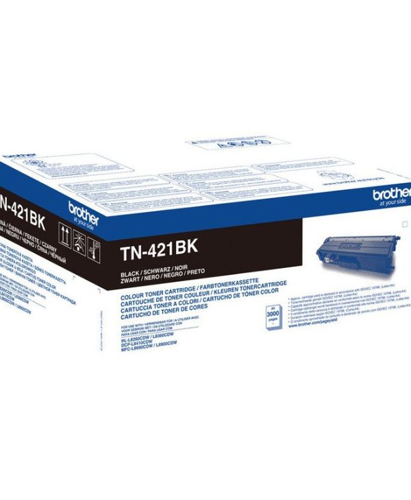 Brother Toner Cartridge Black 3K Pgs TN-421BK
