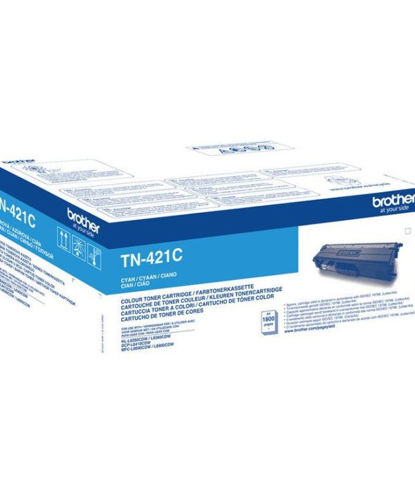 Brother Toner Cartridge Cyan 1.8K Pgs TN-421C