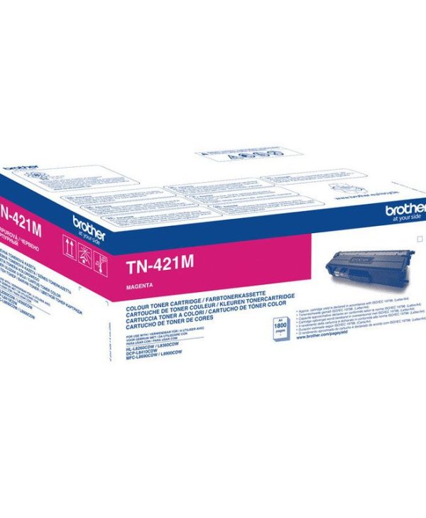 Brother Toner Cartridge Magenta 1.8K Pgs TN-421M