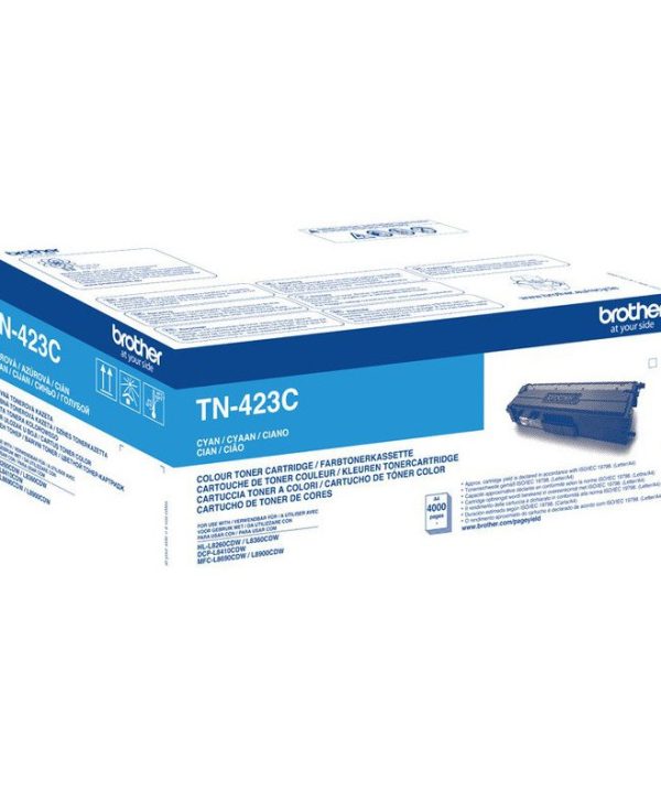 Brother Toner Cartridge Cyan 1K Pgs TN-423C