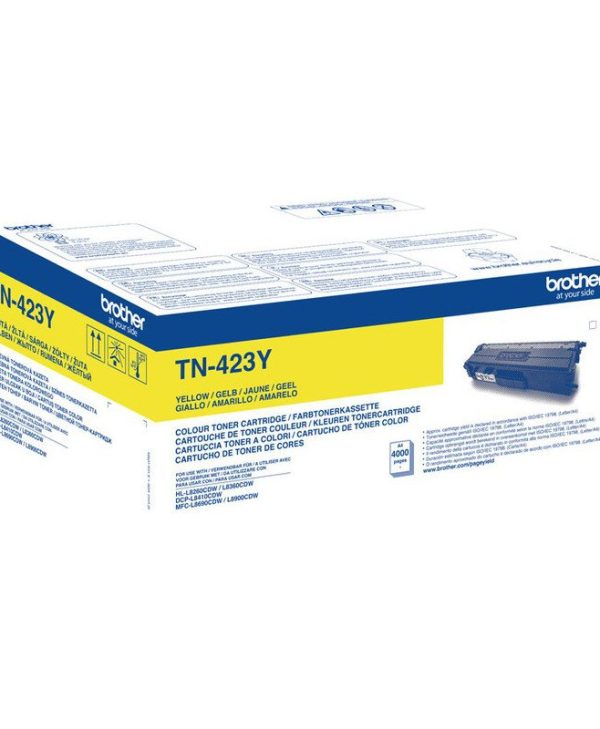 Brother Toner Cartridge Yellow 1K Pgs TN-423Y