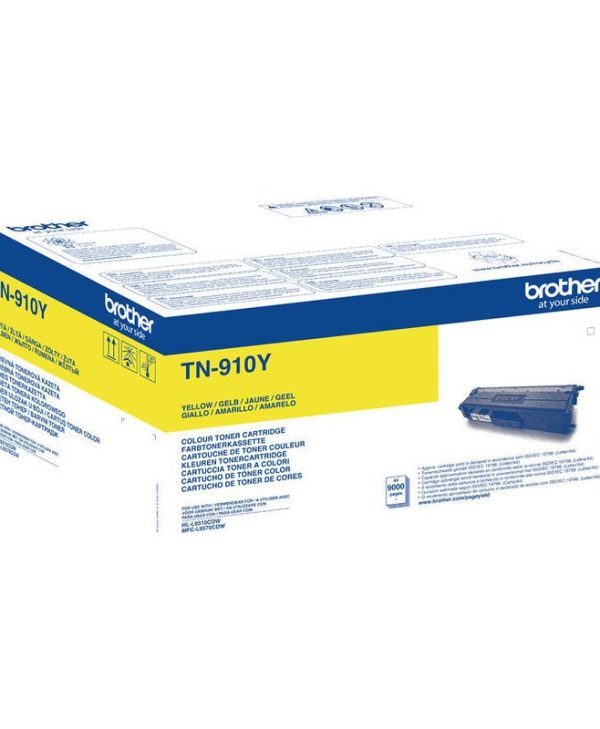 Brother Toner Cartridge Yellow 9K Pgs TN-910Y
