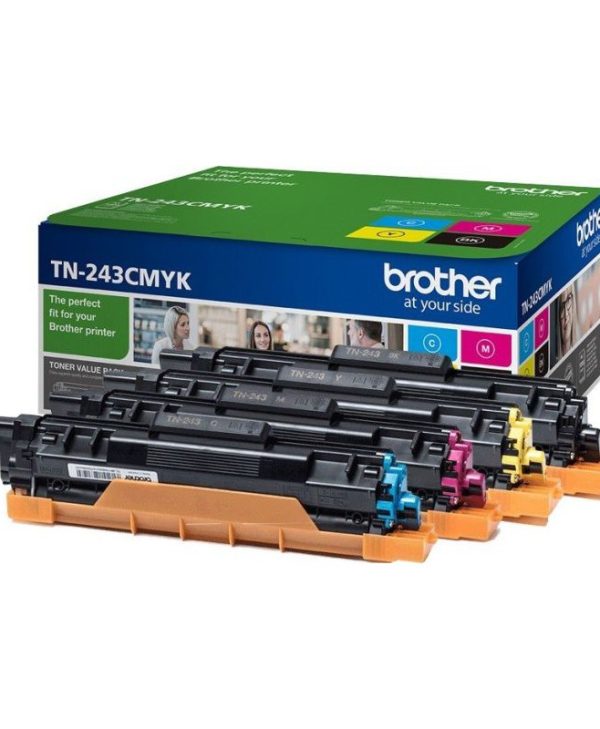 Brother Toner Value Pack Cyan/Magenta/Yellow/Black 1K Pgs TN-243CMYK