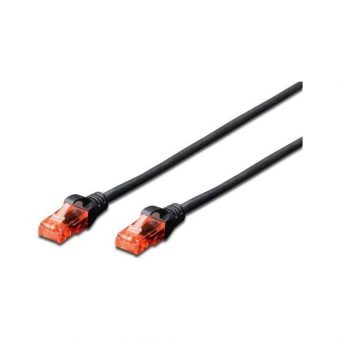Digitus UTP Patch Cable Cat.6 0.5m Black DK-1614-005/BL