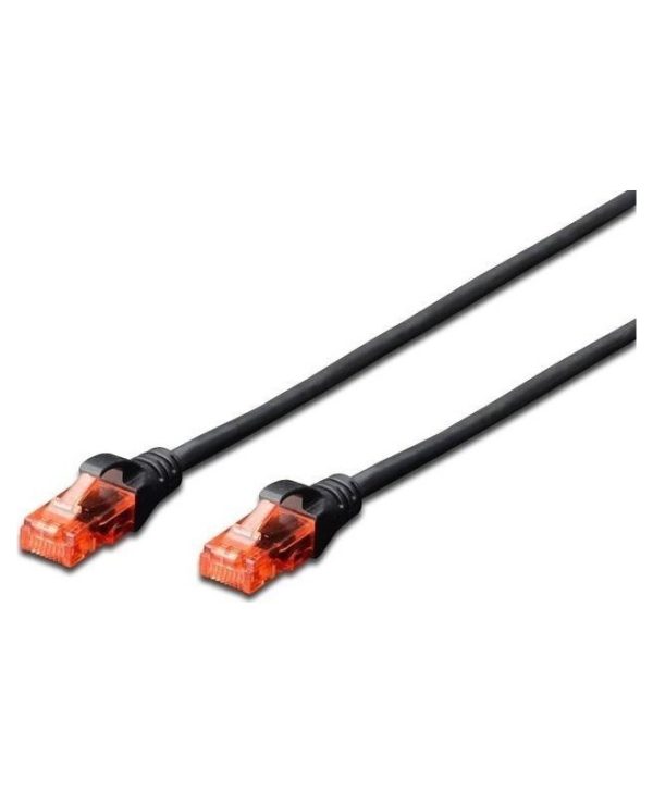 Digitus UTP Patch Cable Cat.6 0.5m Black DK-1614-005/BL