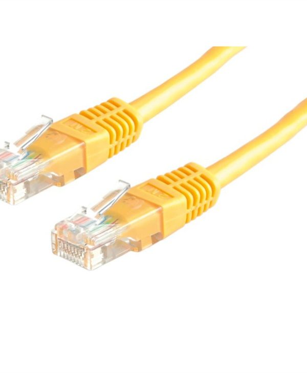 Value UTP Patch Cable Cat.6 0.5m Yellow 21.99.1522