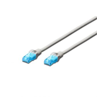 Digitus UTP Patch Cable Cat.5e 0.5m Grey DK-1512-005