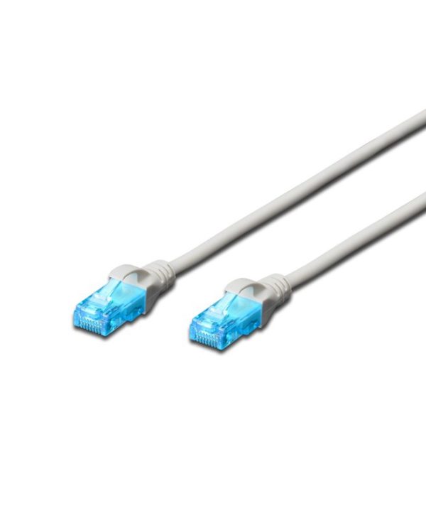 Digitus UTP Patch Cable Cat.5e 0.5m Grey DK-1512-005