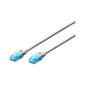 Digitus UTP Patch Cable Cat.5e 0.5m White DK-1512-005/WH