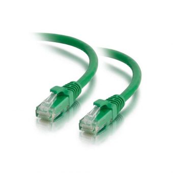 Manhattan UTP Patch Cable Cat.5e 0.25m Green 737340
