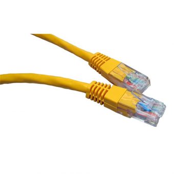 Manhattan UTP Patch Cable Cat.6 0.25m Yellow 730808