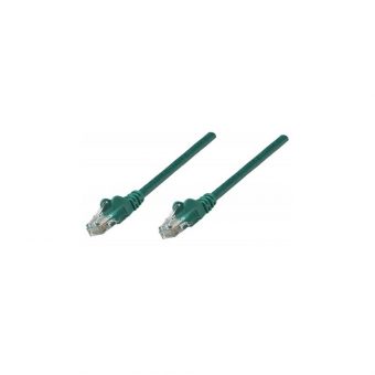 Manhattan UTP Patch Cable Cat.6 0.25m Green 730815