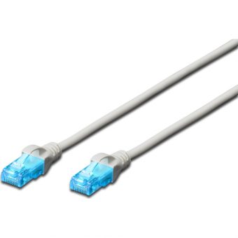 Digitus UPT Patch Cable Cat.5e 2m Grey DK-1512-020