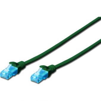 Digitus UPT Patch Cable Cat.5e 2m Green DK-1512-020/G