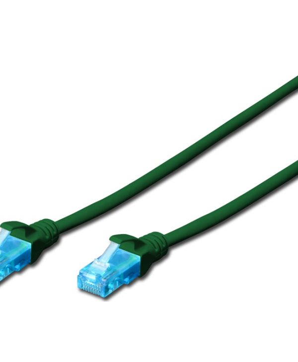 Digitus UTP Patch Cable Cat.5e 3m Green DK-1512-030/G