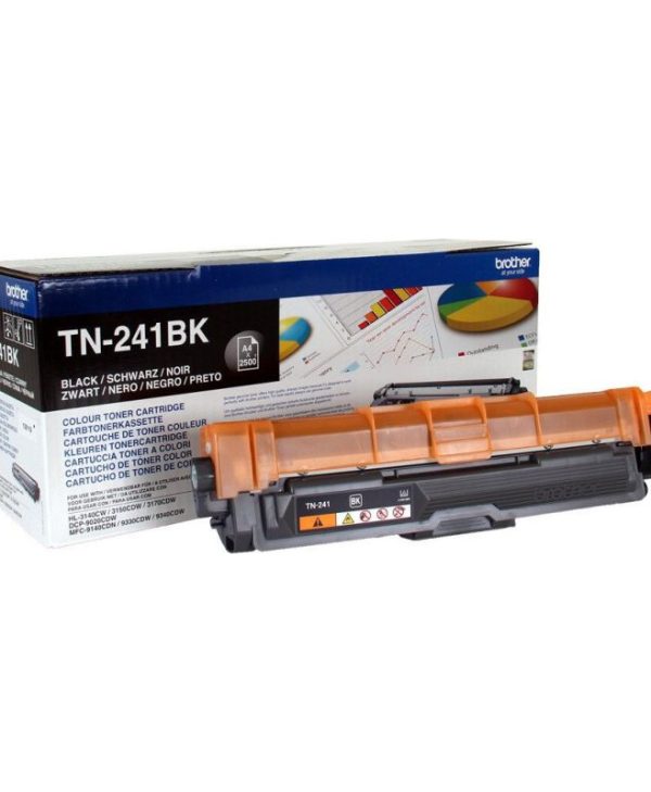 Brother Toner Cartridge Black 2.5K Pgs TN-241BK