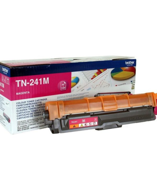 Brother Toner Cartridge Magenta 1.4K Pgs TN-241M