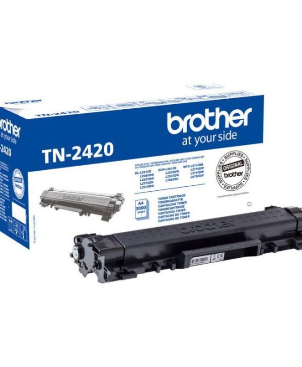 Brother Toner Cartridge Black 3K Pgs TN-2420