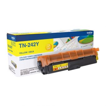 Brother Toner Cartridge Yellow 1.4K Pgs TN-242Y