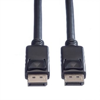 Roline DisplayPort 1.2 Male - Male 4K 60Hz 10m Black 11.04.5609 - Image 2