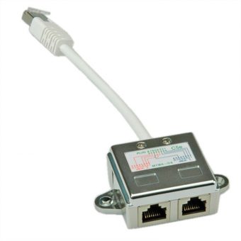 Value T-Adapter STP Cat.5e Silver 21.99.3050 - Image 2