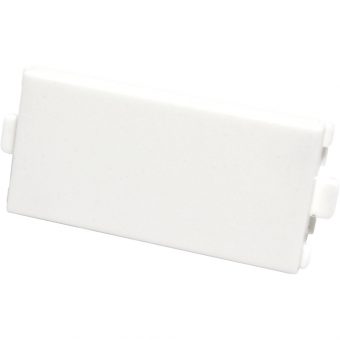 Value A/V Module Blind Plate White 25.99.8205 - Image 2