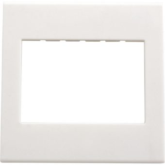 Value A/V Faceplate 86x86mm White 25.99.8200 - Image 2