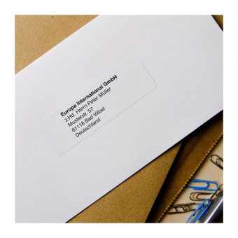 Brother Black on White 400 Labels 29x90mm DK-11201 - Image 3