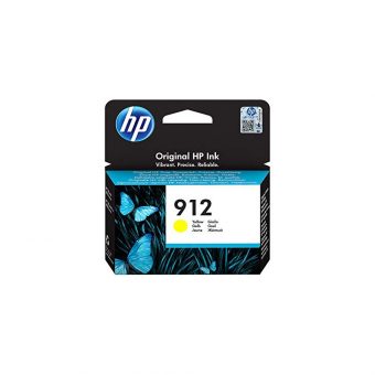 HP 912 Ink Cartridge Yellow 315 Pgs 3YL79AE