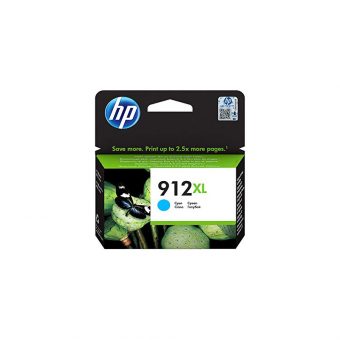 HP 912XL High Yield Ink Cartridge Cyan 825 Pgs 3YL81AE