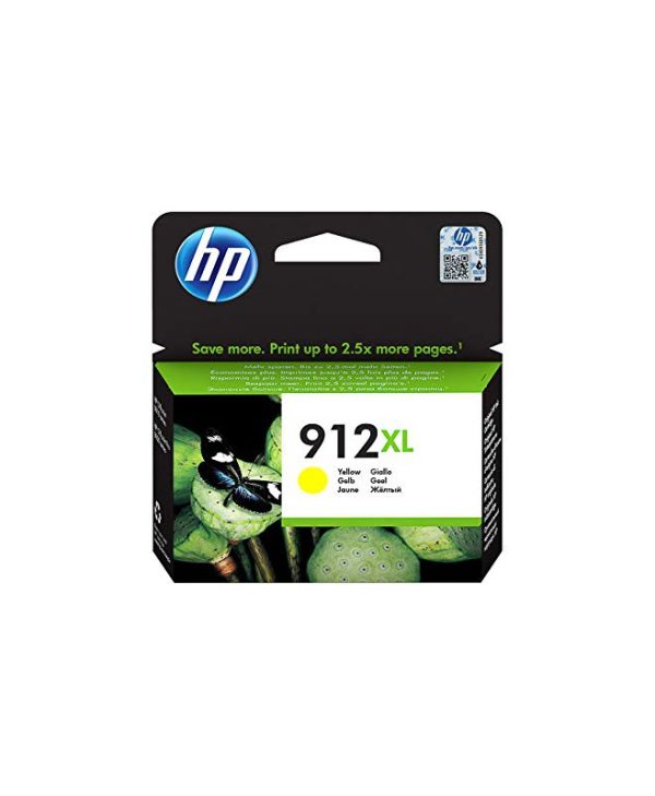 HP 912XL High Yield Ink Cartridge Yellow 825 Pgs 3YL83AE